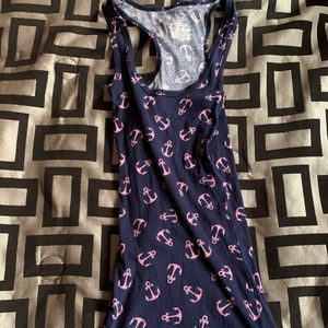 No Boundaries Anchor Tank Top